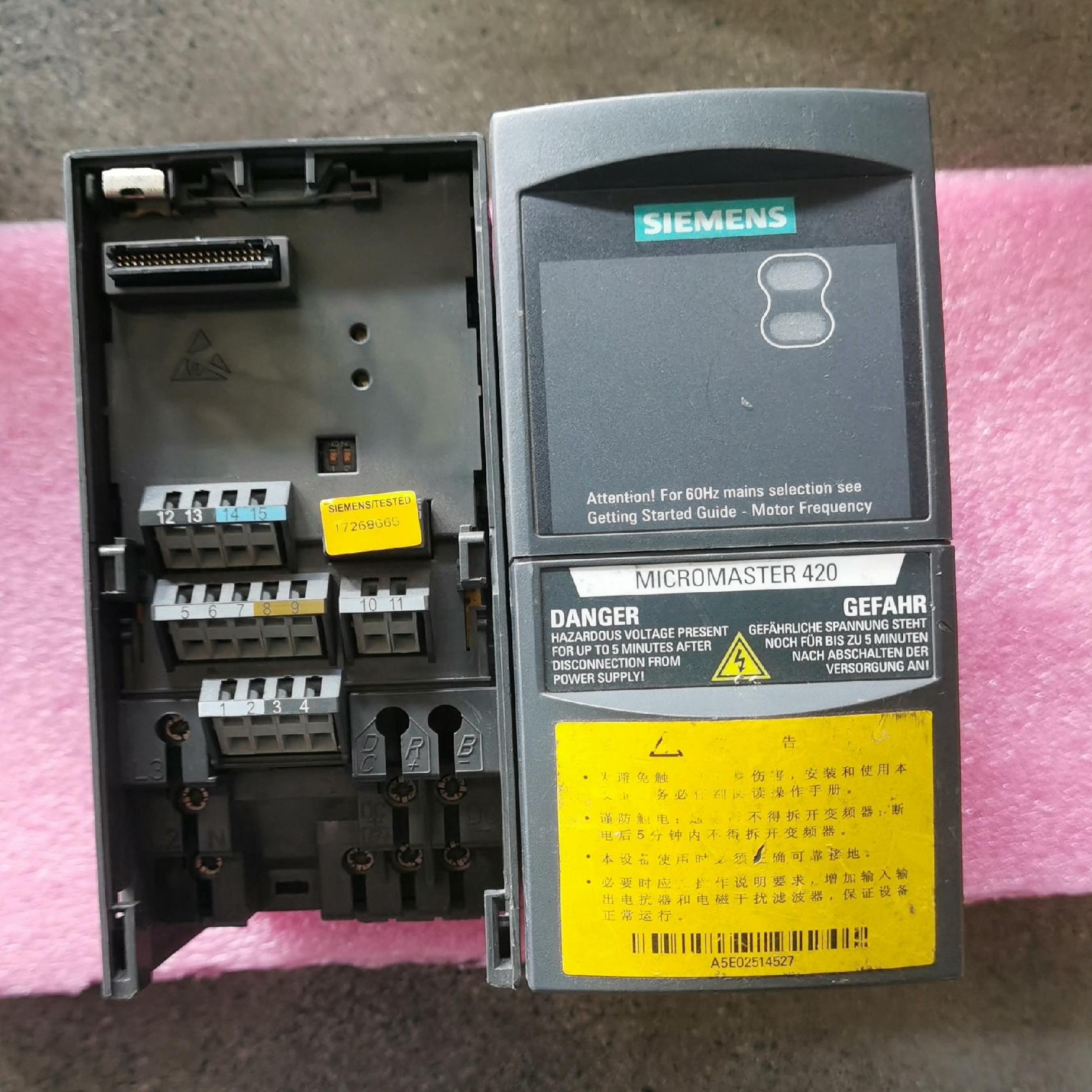 变频器6SE6420-2UD13-7AA1037k(基数电子)