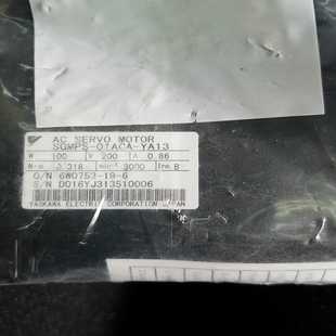 YA13 01ACA 议 安川伺服电机SGMPS
