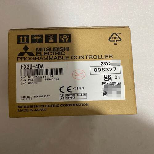三菱模块，型号FX3U-4DA，未使用，序列号一致，~询价