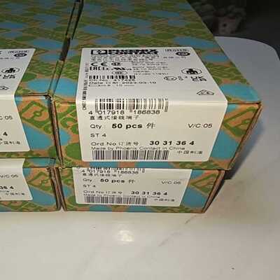 询价全新原装正品未拆封菲尼克斯接线端子ST4 3031364原装议价