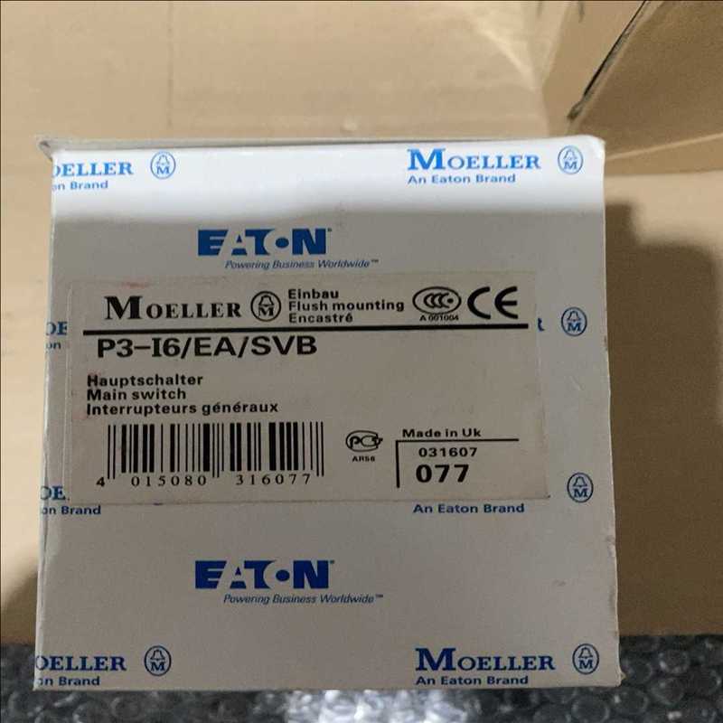 穆勒开关 型号  P3-I6/EA/SVB（耶耶电子）