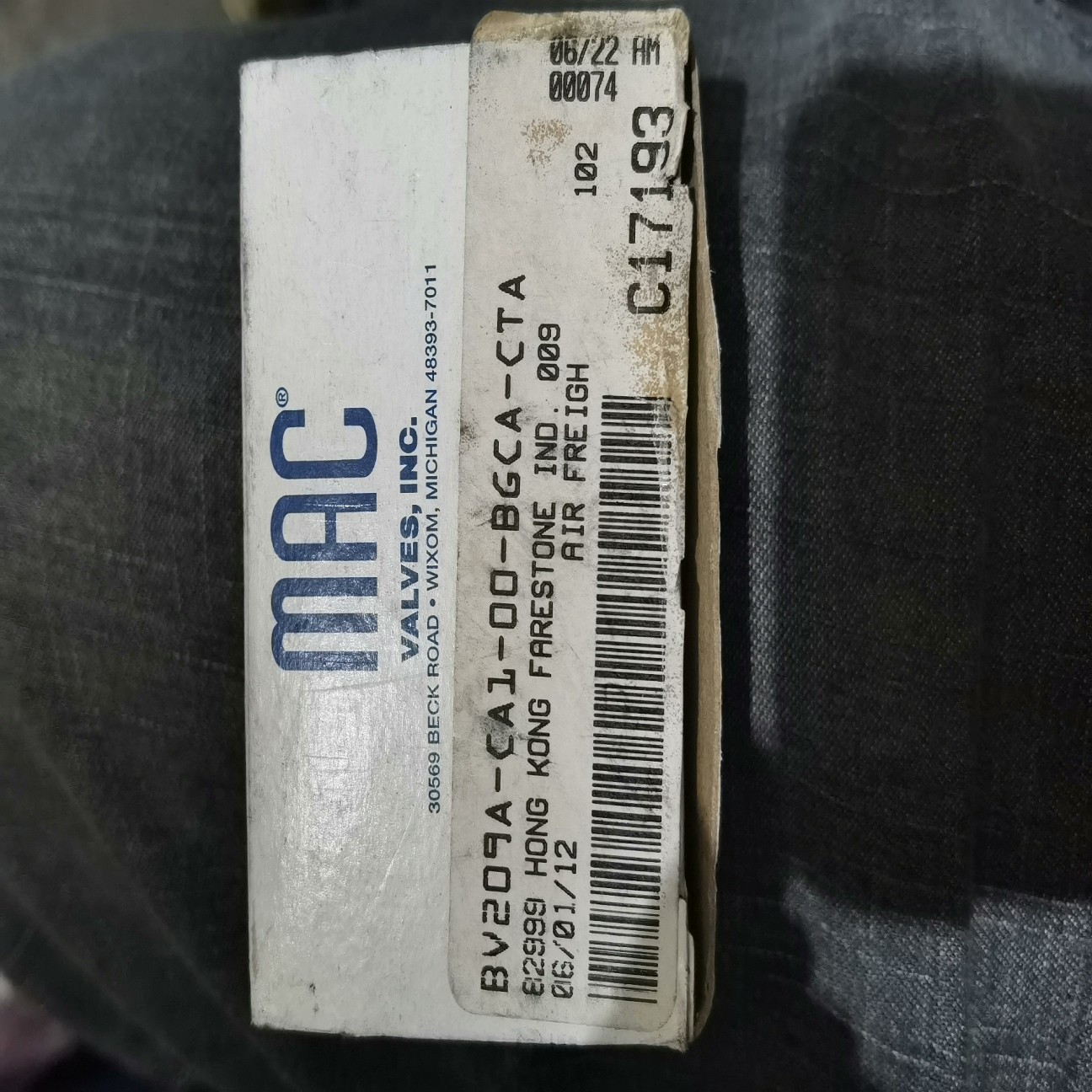 (询价)MAC电磁阀BV209A-CA1-00-BGCA-C