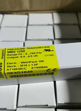 MBS1250-063G1846 压力传感器  六百多只~询价