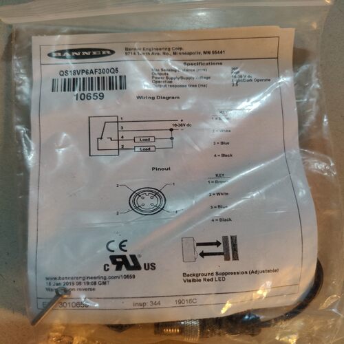 邦纳  QS18VP6AF300Q5 议价~询价