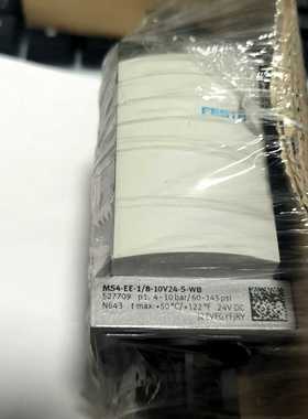 527709费斯托开关阀MS4-EE-1/8-10V24-S询价