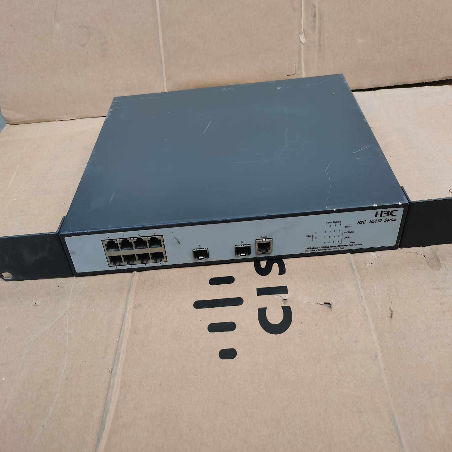 H3C S5110-10P-PWR企业级8口千兆交换机原装的