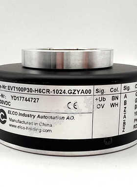 EVT100P30-H6CR-1024.GZYA00空心轴宜科电梯电机旋转编码器
