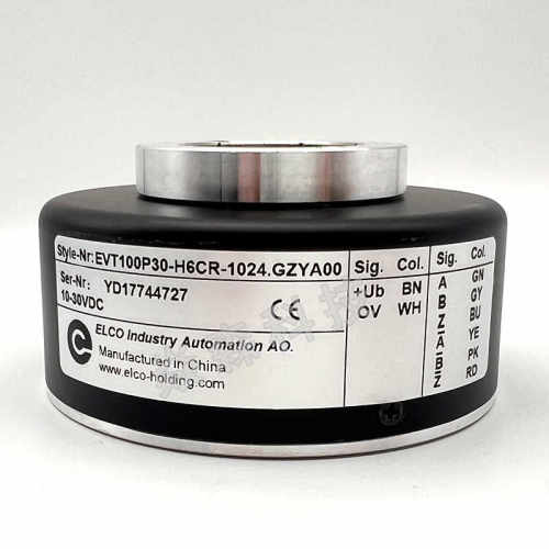 EVT100P30-H6CR-1024.GZYA00空心轴宜科电梯电机旋转编码器