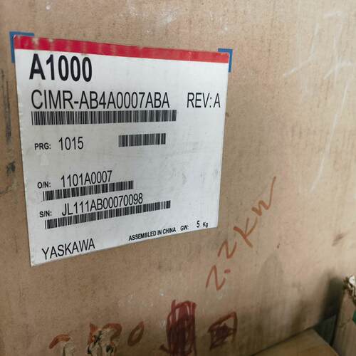 安川变频器CIMR-AB4A0007ABA未使用带包装~询价