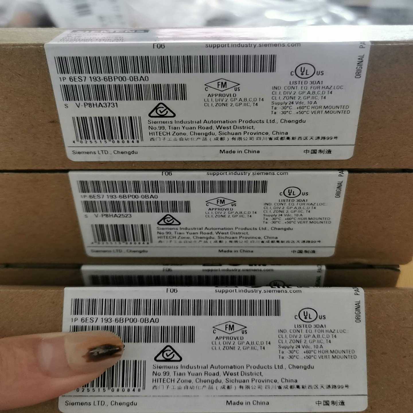 询价6ES7193-6BP20-0BA0ET200基座6E