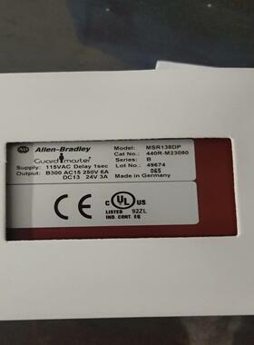 AB罗克韦尔安全继电器MSR138DP 440R-M23~询价