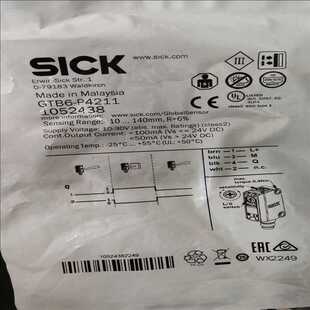 货号10 P4211保证未开封传感器 议 新西克GTB6