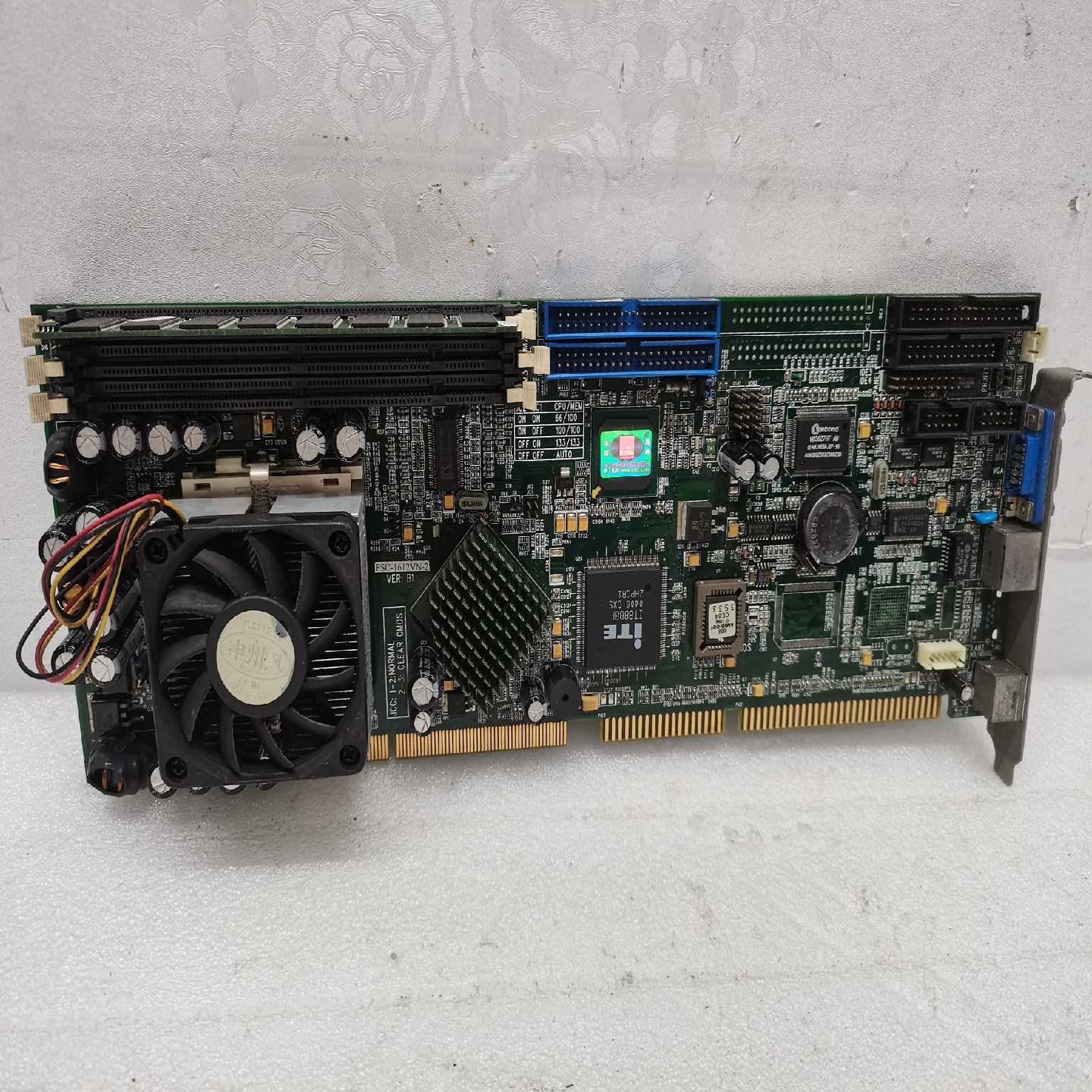 （贝贝商铺）研祥工控机主板FSC-1612VN-2 VER:B1 成