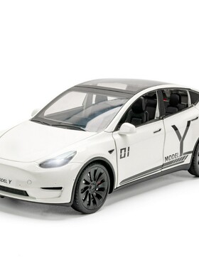 (泡沫盒装）仿真1比24M92312-6合金MODEL新能源汽车模型摆件带声