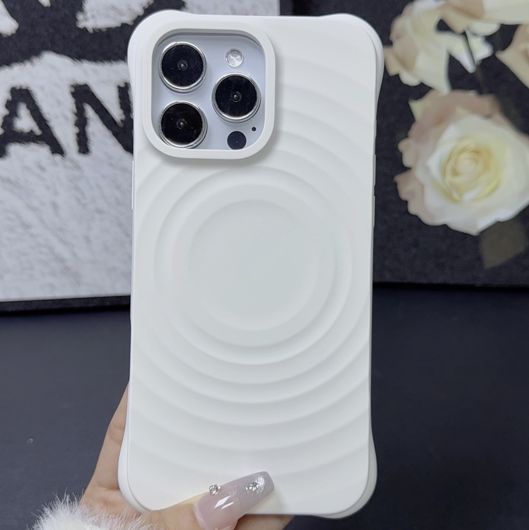 新款波漾iphone16/16pro手机壳远峰蓝液态Magsafe磁吸16promax防摔15pro苹果17高级感13保护套硅胶16plus情侣