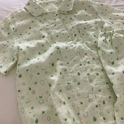 棉花泡泡原创设计A类全棉睡衣