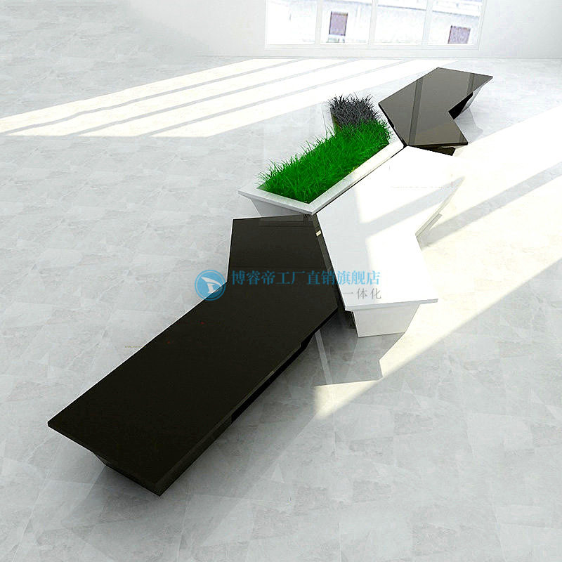 玻璃钢座椅长条型酒店售楼部影院户外广场组合拼接椅盆栽落地花盆,商业/办公家具,休闲椅系列,淘宝优惠券,粉丝福利购,淘宝优惠卷