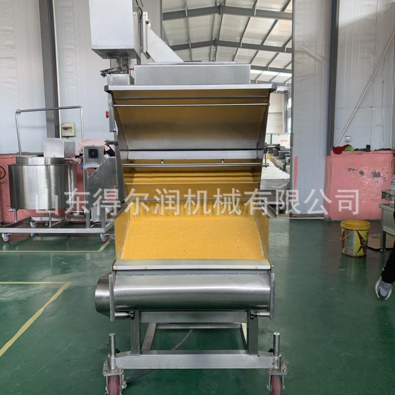 日式猪大排裹糠机 皮带式裹粉机 开合式螺旋 清洗方便 变频调速