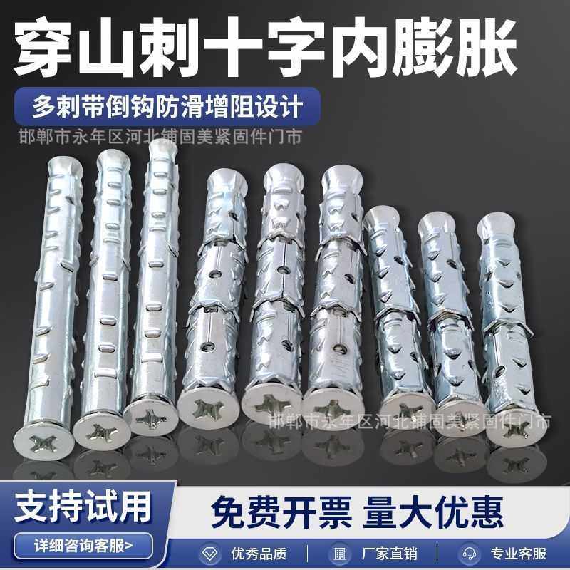 国标穿山刺沉头十字内膨胀螺丝泡沫墙加气块气泡砖加气砖空心专用,鲜花速递/花卉仿真/绿植园艺,其它园艺用品,淘宝优惠券,粉丝福利购,淘宝优惠卷