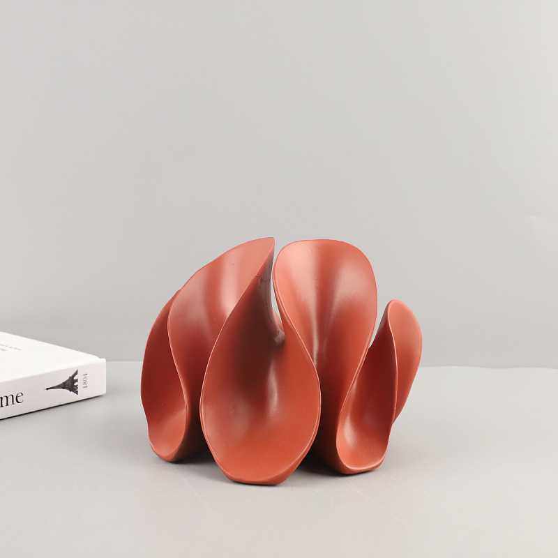 现代创意几何花瓣树脂工艺品摆件客厅茶几电视柜售楼部家居装饰品,鲜花速递/花卉仿真/绿植园艺,其它园艺用品,淘宝优惠券,粉丝福利购,淘宝优惠卷