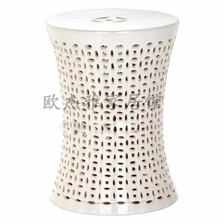 低价促销 陶瓷凳子镂空坐墩 中式椅 休闲鼓凳 创意家具 家居摆件,鲜花速递/花卉仿真/绿植园艺,其它园艺用品,淘宝优惠券,粉丝福利购,淘宝优惠卷