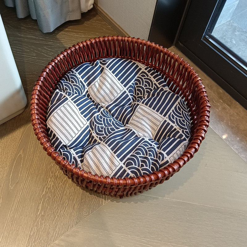 猫窝藤柳编四季通用猫咪窝编织小型幼猫网红猫床猫屋宠物窝可拆洗,宠物/宠物食品及用品,猫窝/屋/帐篷/沙发,淘宝优惠券,粉丝福利购,淘宝优惠卷