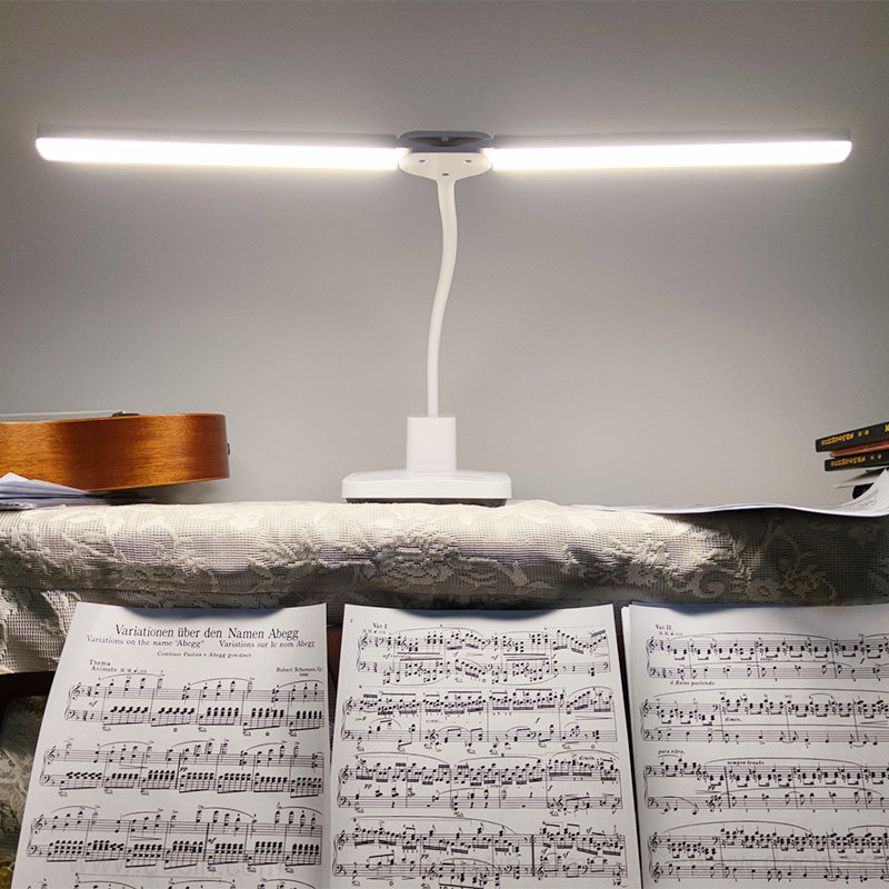 护眼钢琴灯琴谱台灯专业护眼书桌充电式学生学习插电两用练琴专用