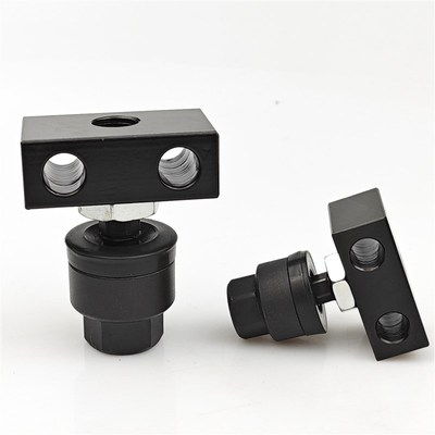 载重型气缸浮动接头带法兰脚座附件JAHF/JAHL40/50/80/100-20-150