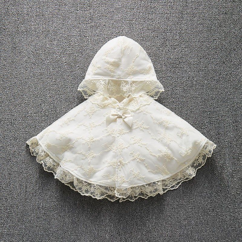 婴儿斗篷春秋季女宝宝蕾丝公主披风儿童防晒外出披肩0-1岁3-6个月,童装/婴儿装/亲子装,披风/斗篷,淘宝优惠券,粉丝福利购,淘宝优惠卷