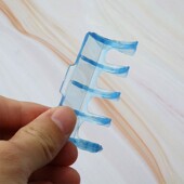 美发工具热烫隔热杠耐高温热烫隔热夹烫发杠子隔热杠托数码 陶瓷烫