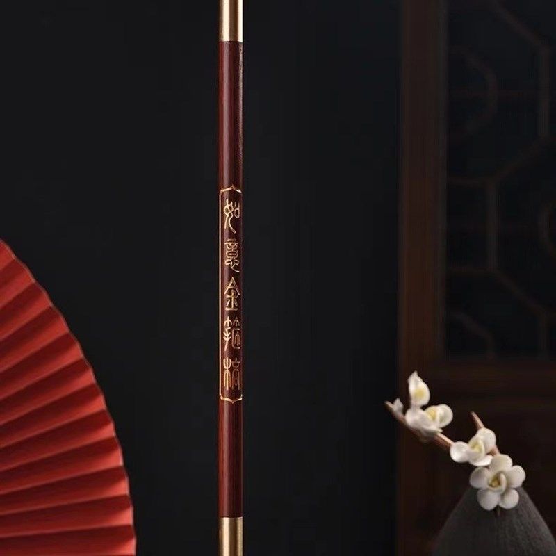 紫檀木金箍棒迷你金箍棒木质雕刻武术棒工艺摆件饰,特色手工艺,其他特色工艺品,淘宝优惠券,粉丝福利购,淘宝优惠卷