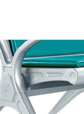 臻远 ZY-ST-JC22 绿色皮质排椅三人位 1750*675*800 按个销售