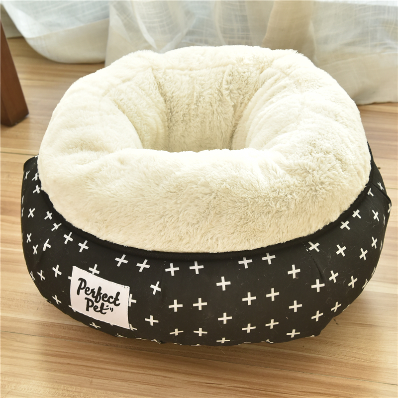 网红猫窝四季通用加厚半封闭式猫咪狗狗窝小型犬宠物用品冬季保暖
