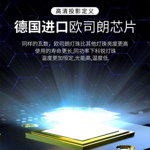 动静结合广告logo投影灯店铺门头室内带文字图案LED户外防水招牌
