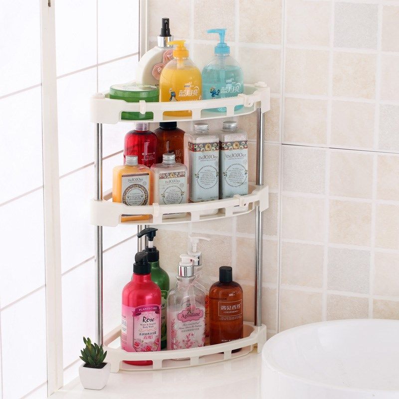 三角架子灶台上放的厨房置物收纳省空间桌面调料材料拐角双层两层