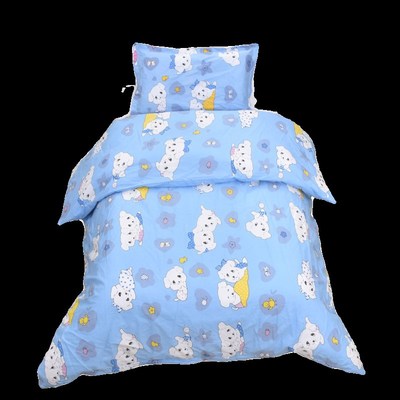 儿童纯棉被套120150cm四十支密度幼儿园被单大小班午睡被子褥套