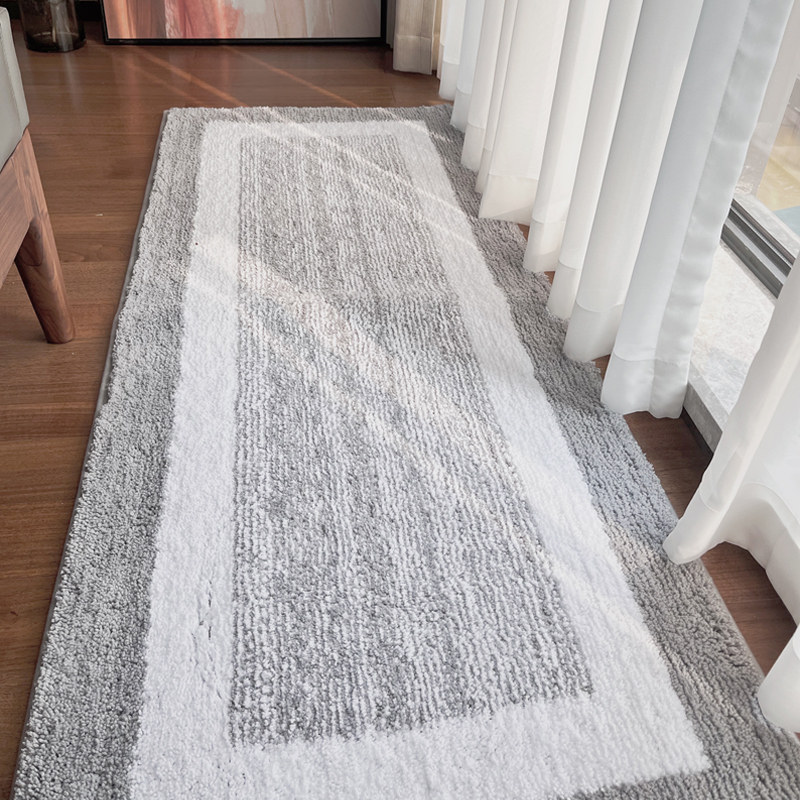 地垫简约北欧床边长地毯长条下床满铺垫推拉门客厅阳台脚垫厨房垫,居家布艺,家用脚垫,淘宝优惠券,粉丝福利购,淘宝优惠卷