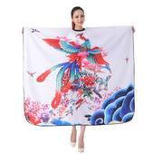 黄袍理发围布发廊专用高档网红款 龙袍剪头发围单发型师专业不沾发