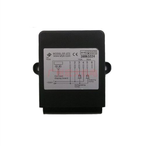 SF-272冰柜冷柜双温度显示温控器保鲜冷冻双控温度控制器温控仪表