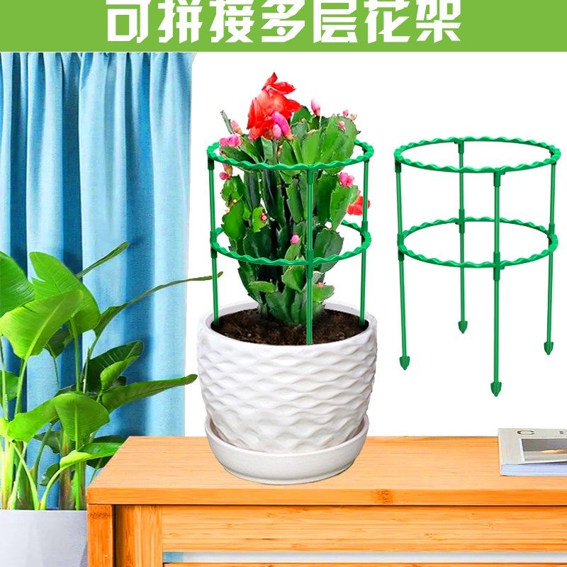 2022新款蟹爪兰支架多层双层园艺花架兰花护叶支撑架植物爬藤架子,鲜花速递/花卉仿真/绿植园艺,花架,淘宝优惠券,粉丝福利购,淘宝优惠卷