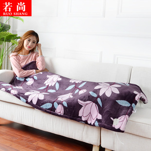 若尚小电热毯加热坐垫办公室护腿护膝毯发热盖毯多功能午睡暖身毯