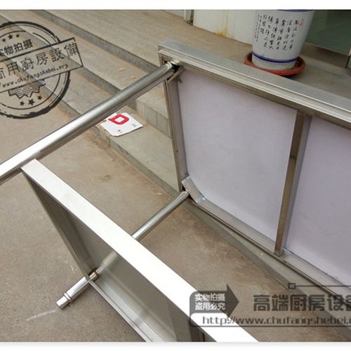 商用304不锈钢工作台平板操作台柜/双层三层酒店烘焙厨房案板打荷