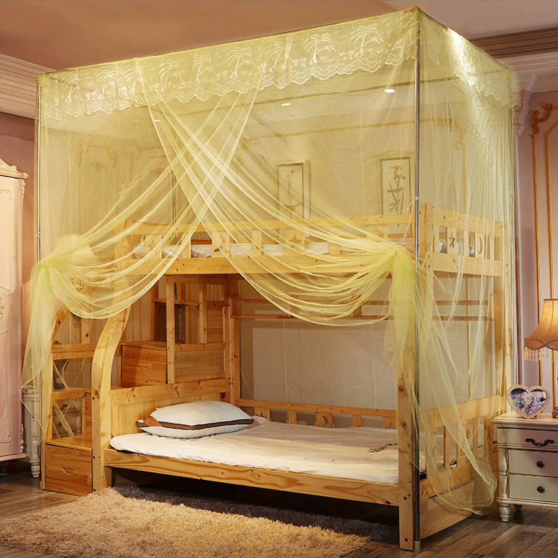 梯柜式上下铺子母床蚊帐双层梯形带支架学生儿童床母子高低床蚊帐,床上用品,蚊帐,淘宝优惠券,粉丝福利购,淘宝优惠卷