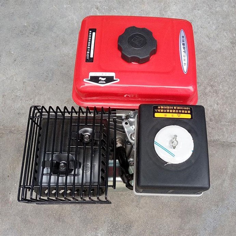 新品重庆鼎工联龙170F汽油引擎7.5匹马力四行程排量212CC花键轴