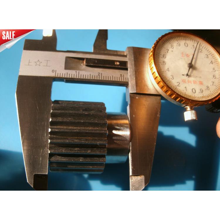 雕刻机齿条配对齿轮1.25模24齿内孔8铜凸台正直圆柱齿轮