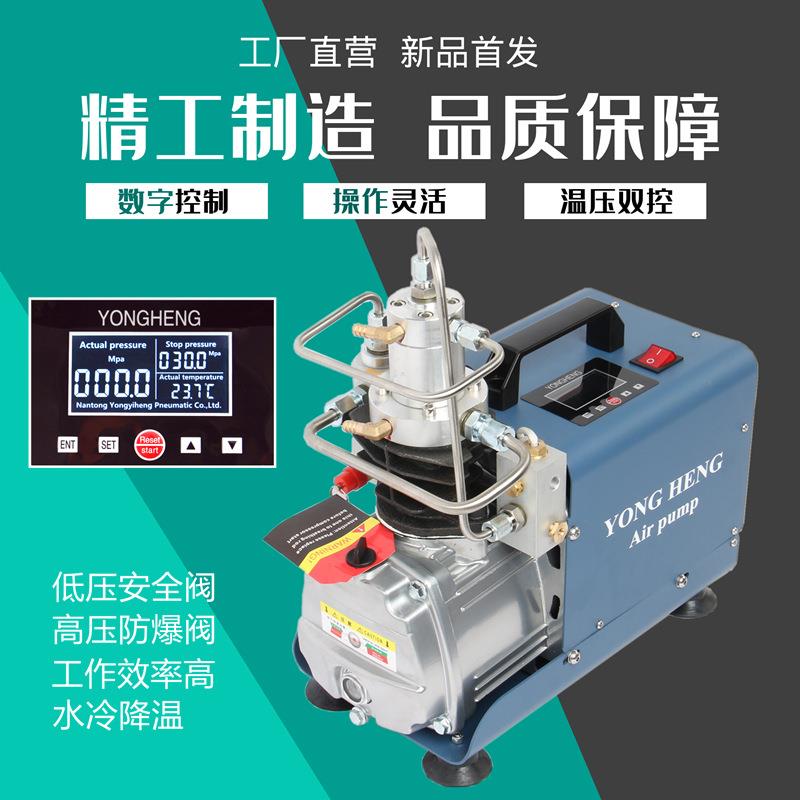 高压打气泵30Mpa 高压打气机30Mpa 电动高压气泵水冷单缸