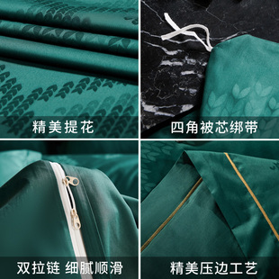 100支轻奢匹马棉被套180cm220cm被罩160X210纯棉被罩定做大尺寸