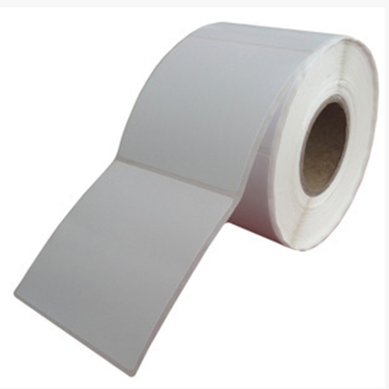 条码标签纸100mm*150mm*500pcs一排外箱标签不干胶铜版纸空白贴纸