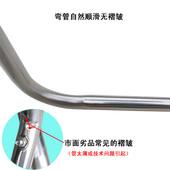 加厚不锈钢马扎折叠凳家用户外聚餐野炊钓鱼椅凳简约中号大号加大