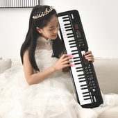 电子琴儿童初学者入门成年女孩便携式 幼师专用多功能61键电子钢琴